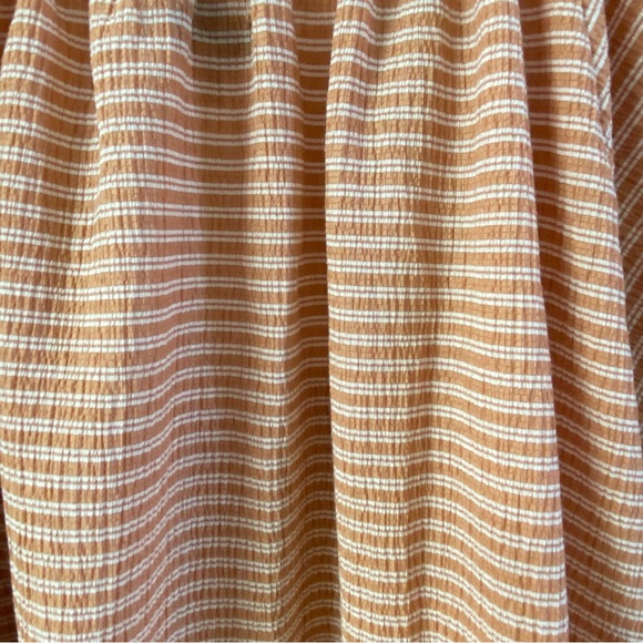 Madewell Puff-Sleeve Striped Top Sz 2X - Picture 6 of 6